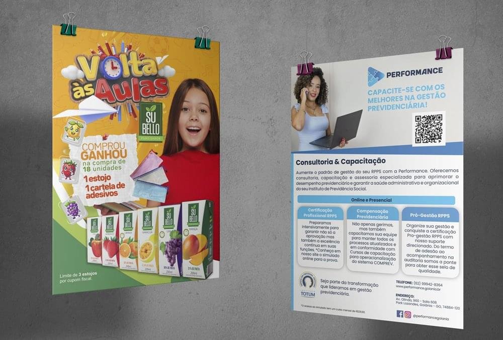 Cartaz e Folder Promocional